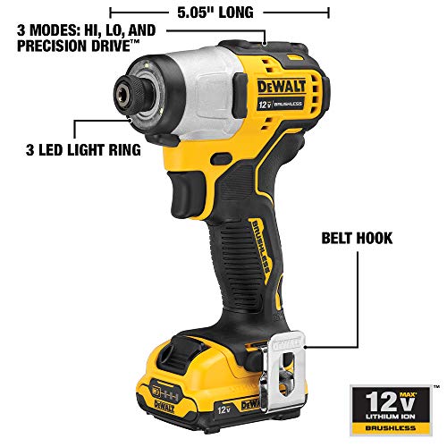 DEWALT XTREME 12V MAX* Cordless Drill Combo Kit (DCK221F2)