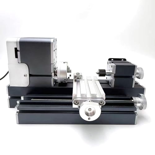 Mini Metal Lathe Machine, 36W 20000 RPM, Benchtop Lathe for Woodworking DIY,Crafting Wood & Soft Metal