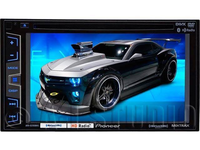 Pioneer AVH X3700BHS In-dash DVD Receiver - 6.2x22 Touch Display