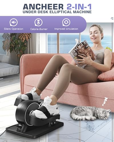ANCHEER Under Desk Elliptical Machine