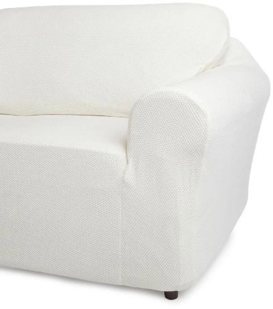 Classic Slipcovers Snowball Stretch Chair Slipcover - Curated Treasures Market