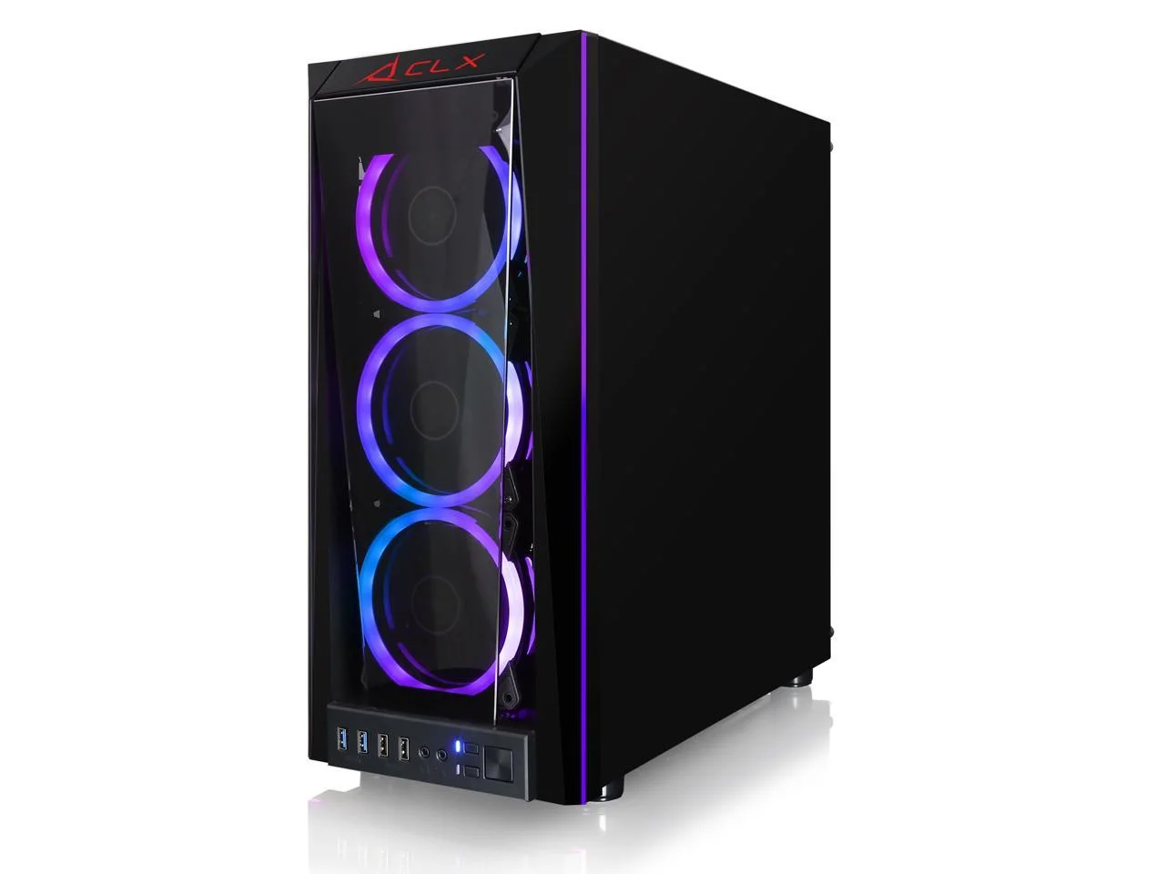 CLX SET Gaming Desktop - Liquid Cooled Intel Core i7 10700KF 3.8GHz 8-Core Processor, 32GB DDR4 Memory, GeForce RTX 3060 12GB GDDR6 Graphics