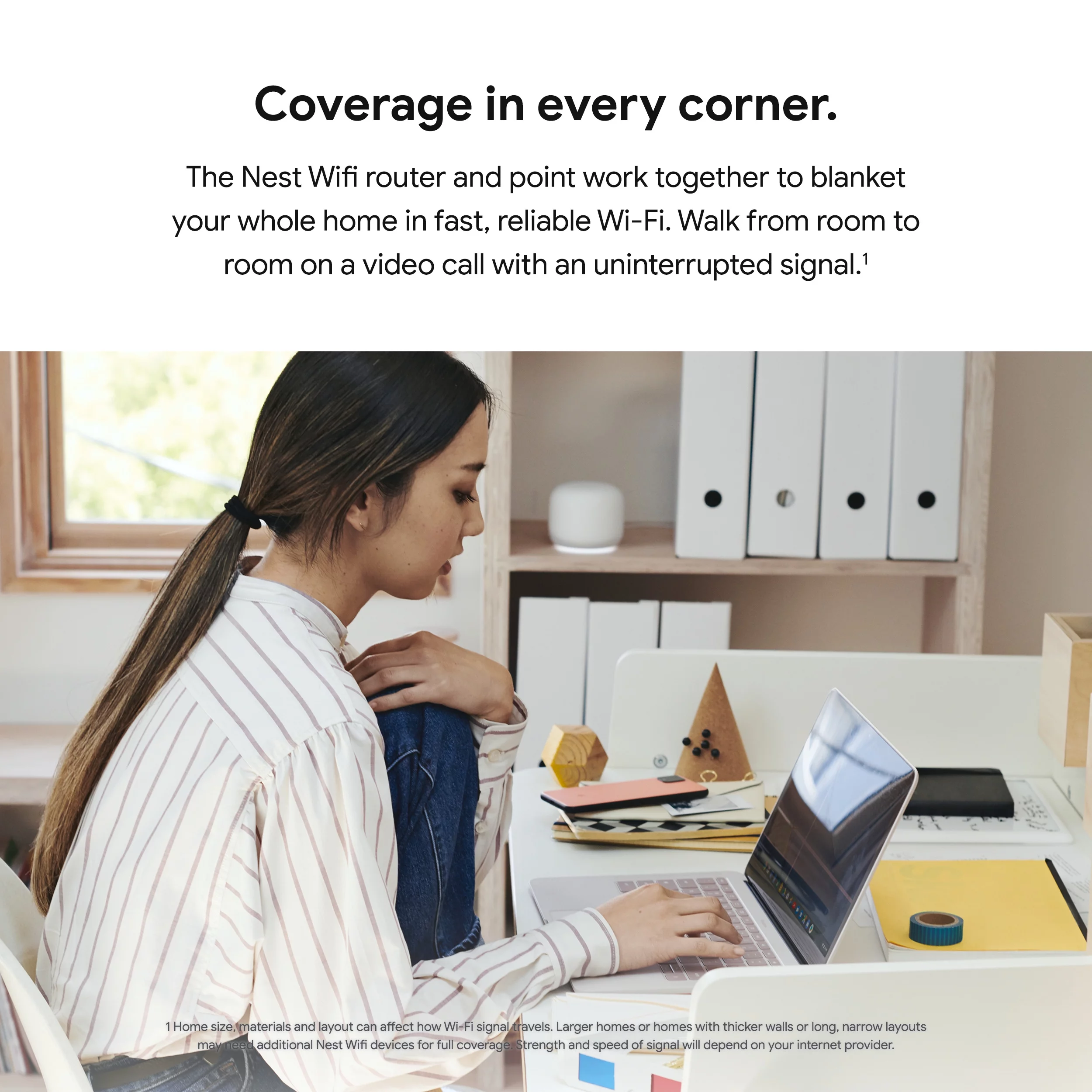 Google Nest Wifi Point (Sand)