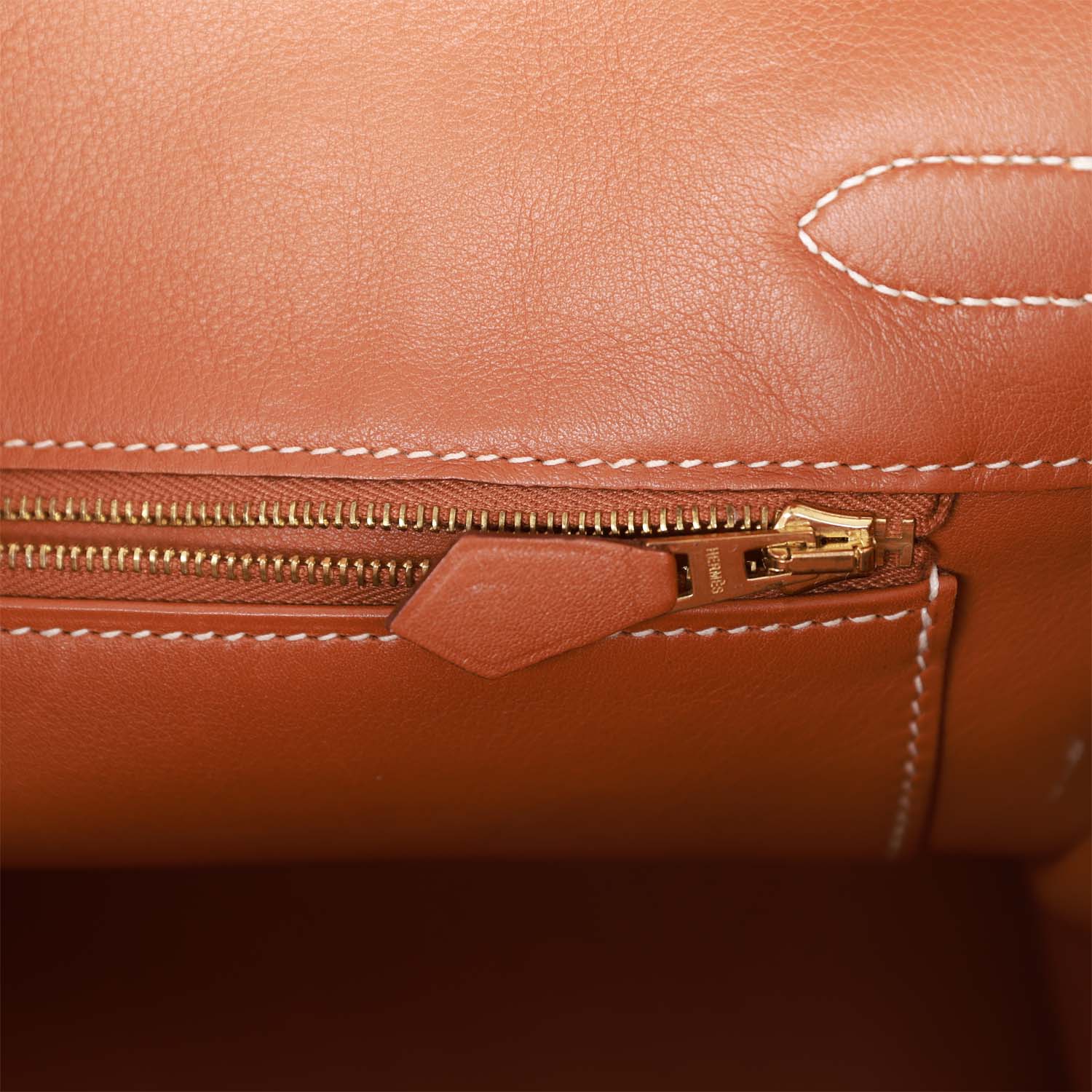 Pre-owned Hermes Birkin 30 Fauve Swift Gold Hardware