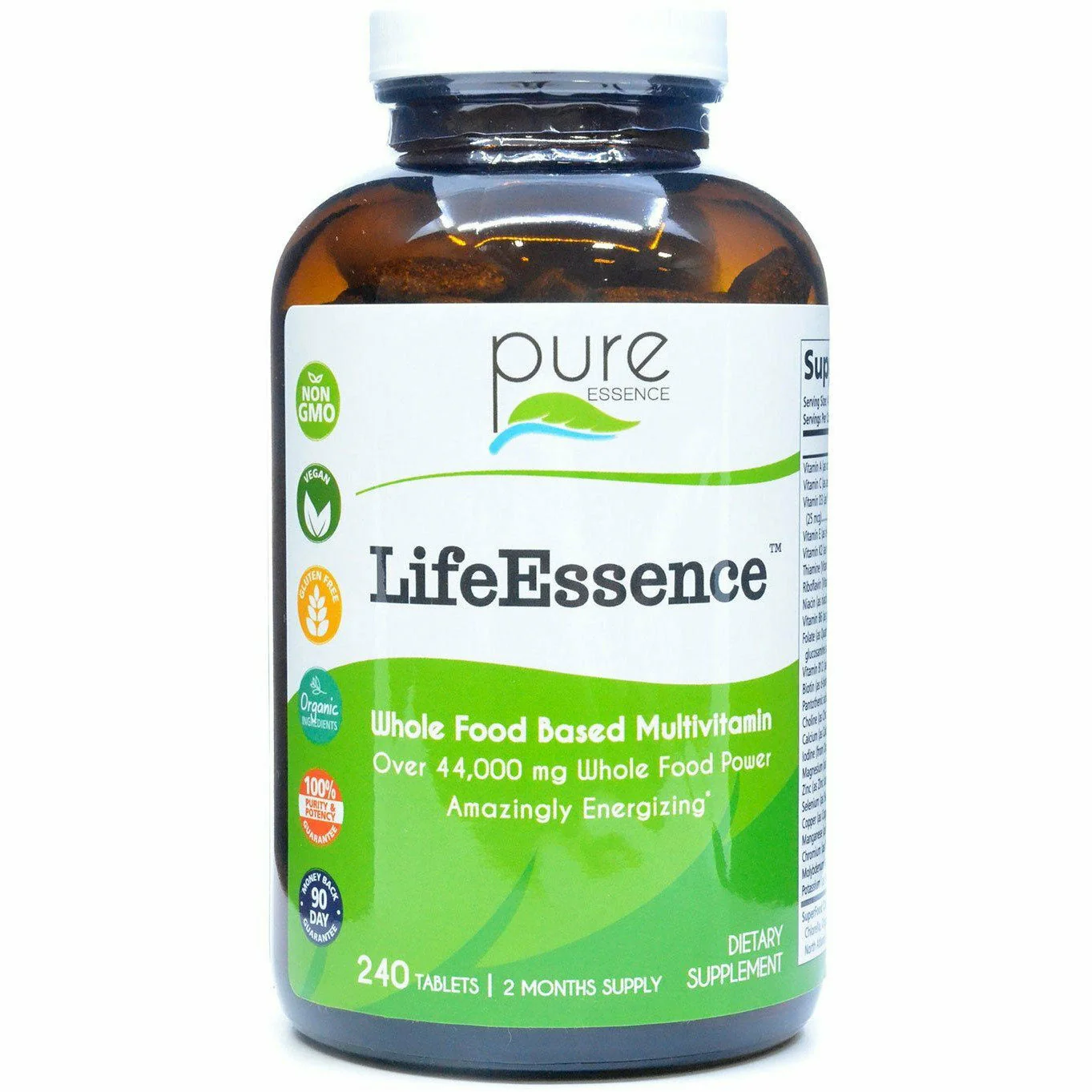 LifeEssence Multivitamin by Pure Essence - Kansas Nuitrition - HNZSDS