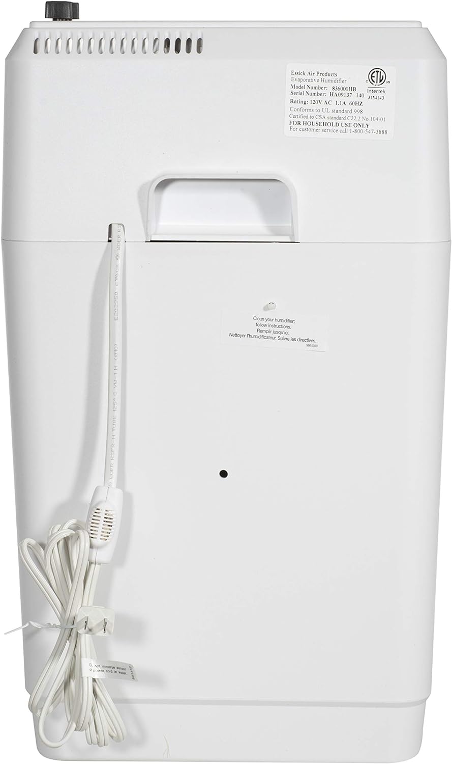 AIRCARE Space-Saver Evaporative Whole House Humidifier (2,300 sq ft) - Smart Home Appliances
