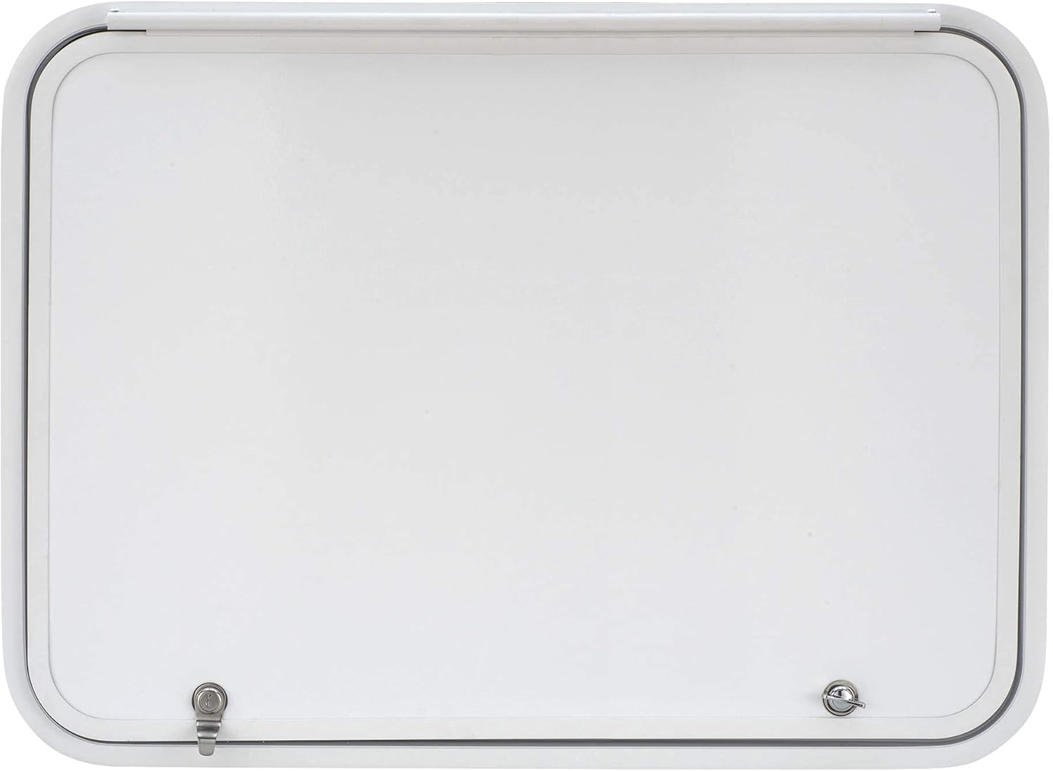 RecPro RV Baggage Door 30 Wide x 24 High with Rounded Corners for RVs| Compartment Storage Doors with Top Hinge for Campers | Trailer Compartment