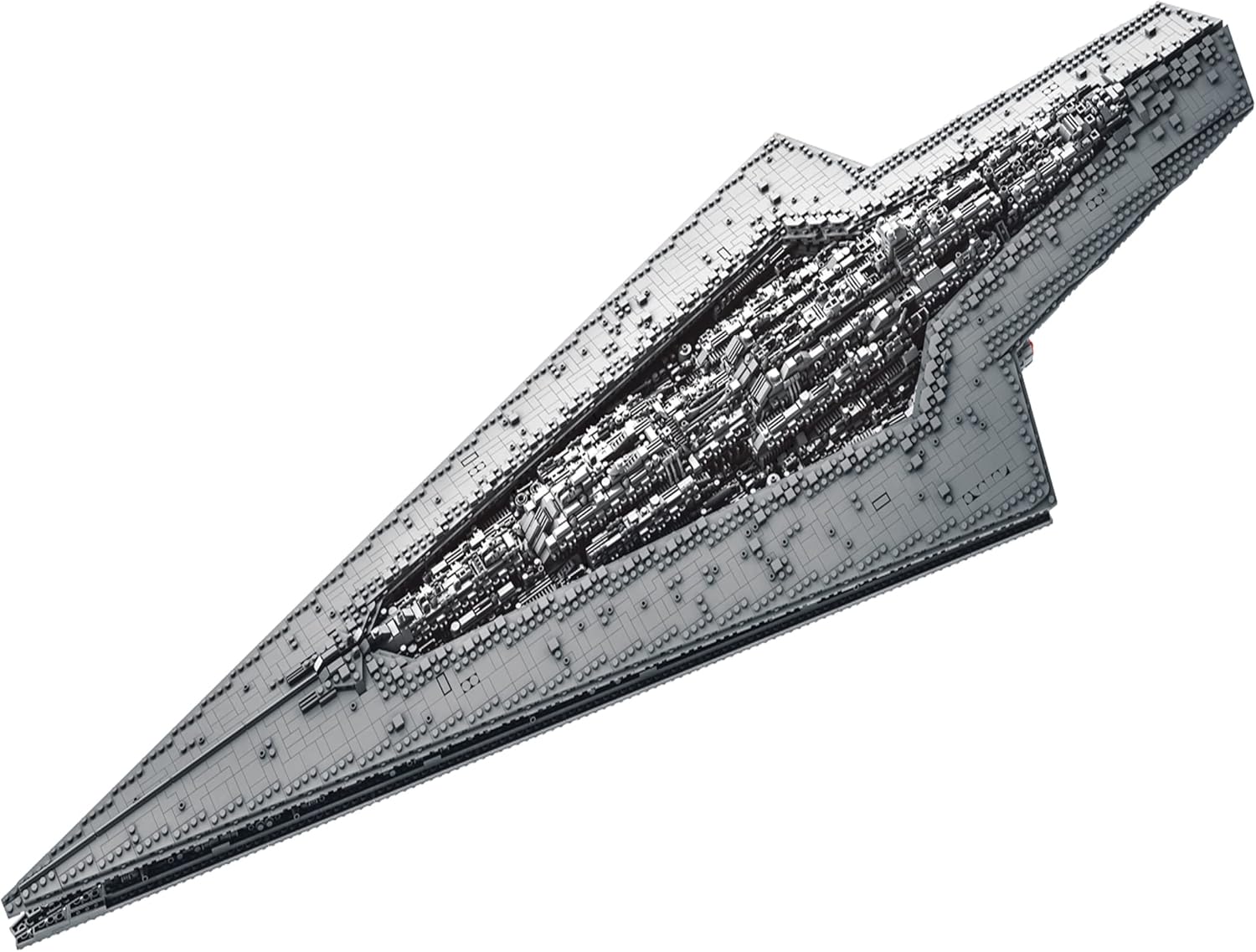 Audio Star Imperial Wars Cruiser Destroyer - 7550+ pcs Super Star UCS Imperial Destroyer Model, Compatible with Lego Star Wars