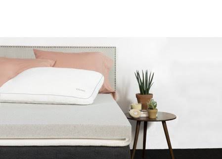 Allswell 2 inch Energex Memory Foam Mattress Topper Infused with Graphite - King