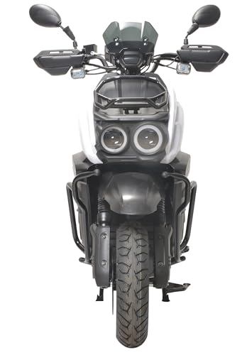 HHH motorcycle 150cc Scooter Tank 150 Scooter Moped Gas 150cc Motorcycle Fully Automatic Adult Street Bike Cvt transmission and 12 inch Aluminum