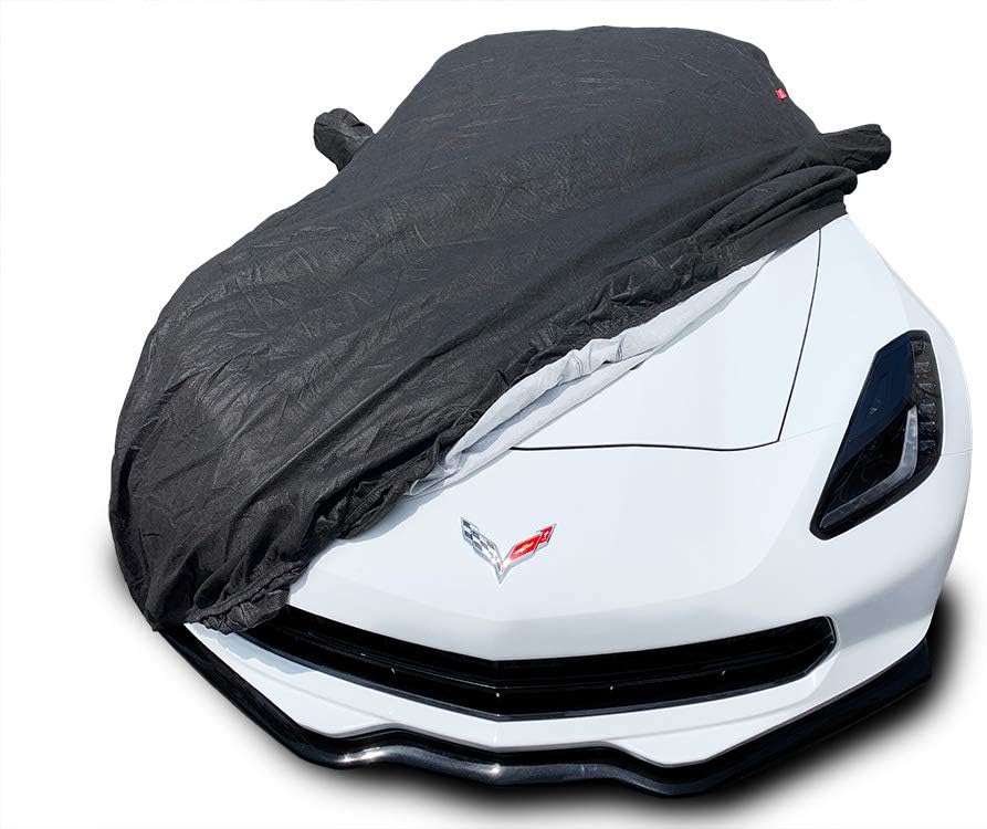 CarsCover Custom Fit C7 2014-2019 Chevy Corvette Stingray Car Cover for 5 Layer Ultrashield