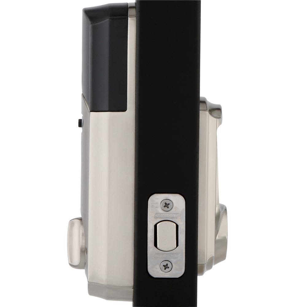 Schlage Camelot Sense Deadbolt - Satin Nickel