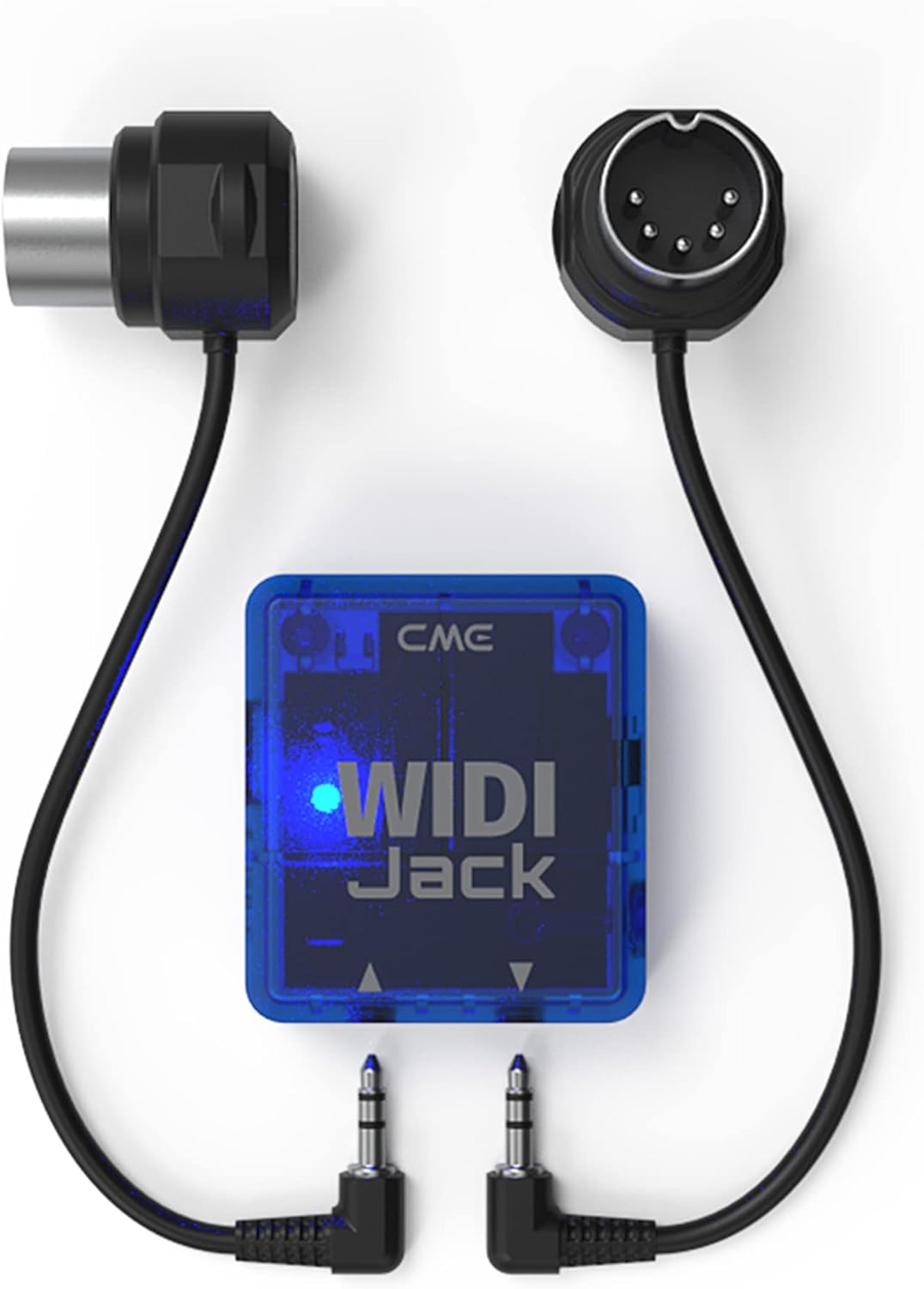 CME WIDI Master - Bluetooth (5) MIDI Adapter for 5-PIN DIN MIDI - No Battery, Powered via MIDI Out