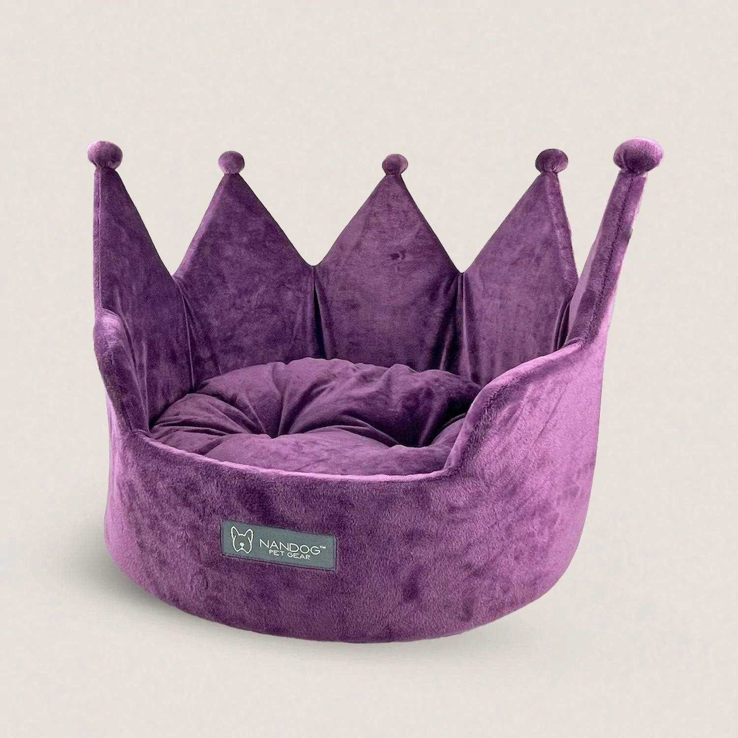 Nandog Crown Dog Cat Bed - Pet Supplies online store