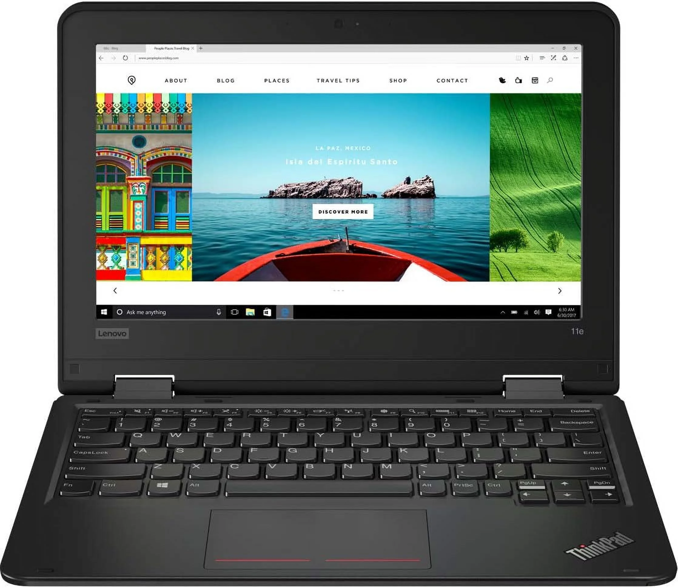 Lenovo ThinkPad Yoga 11E 4TH Gen Core i5-7200U 2.50GHz 11.6" RAM 8GB SATA SSD 256GB TouchScreen (USED) - Curated Treasures Market