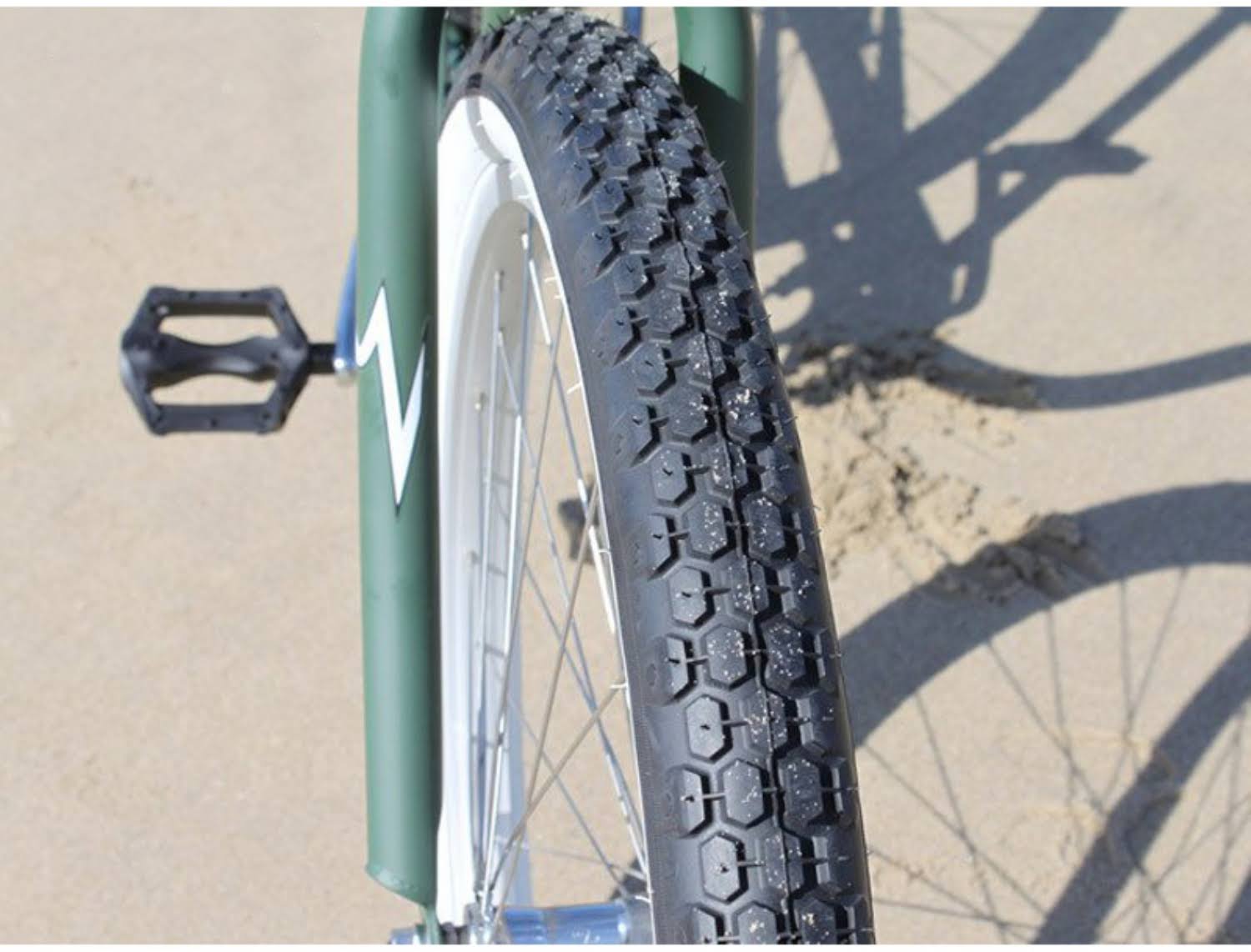 Firmstrong 26x22 Urban Man Single Speed Beach Cruiser, Matte Grey