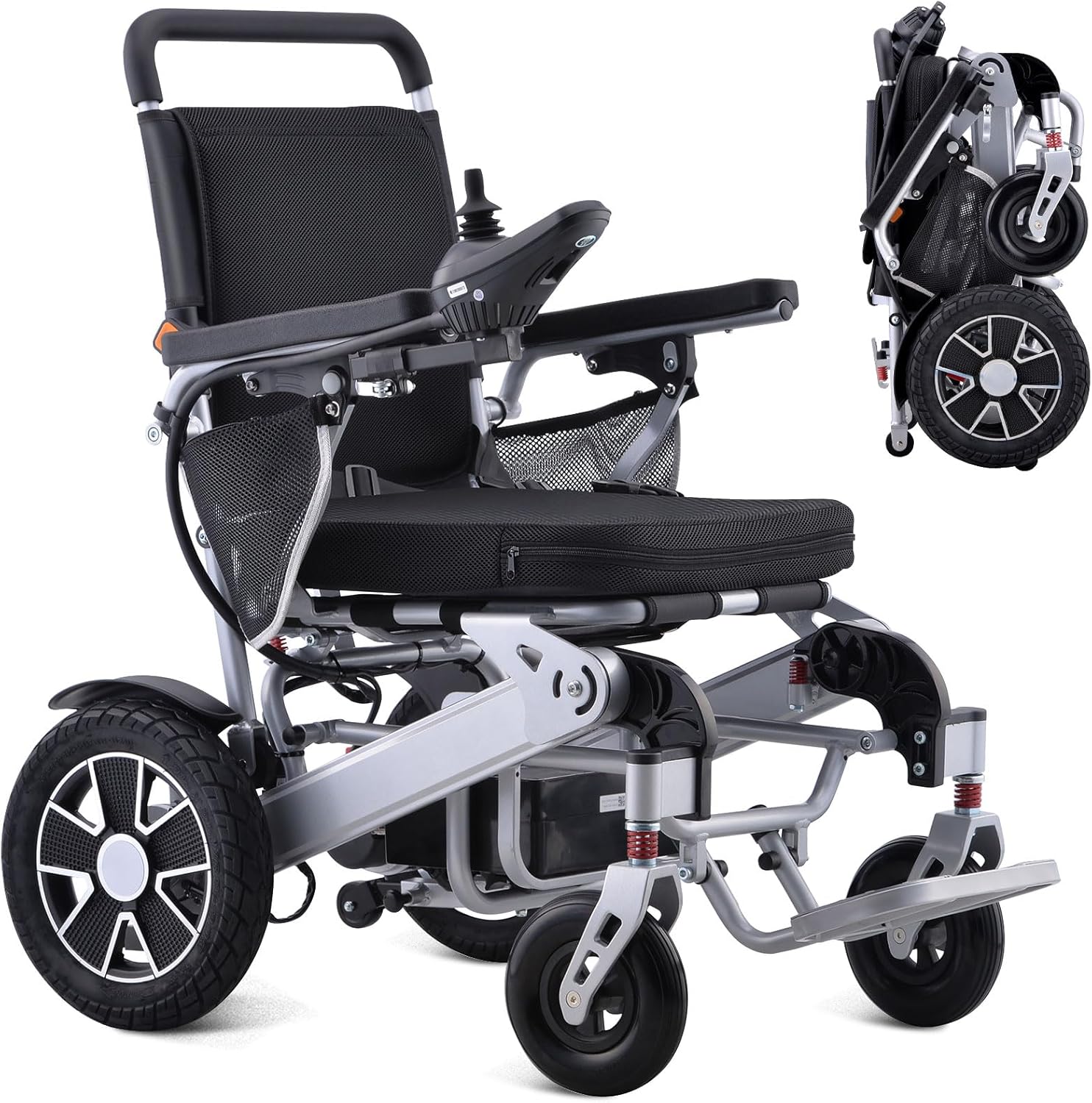 Electric Wheelchair for Adults, 15 Miles Long Travel Range