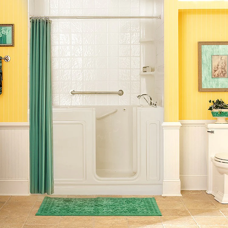 3260 Series 32"W x 60"L Acrylic Walk-In Air Spa Bathtub with Right-Hand Drain/Faucet