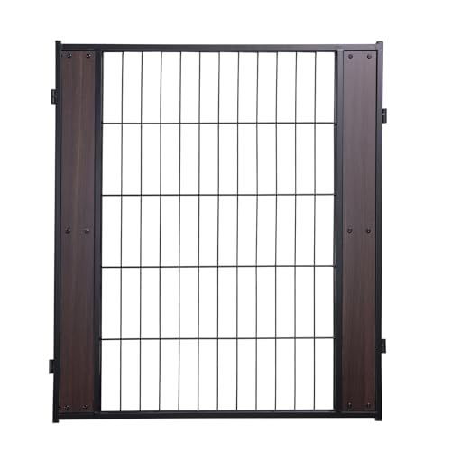 Heavy Duty Dog Playpen 32 Inch Height - Indoor Outdoor Pet Fence Enclosure for Medium and Small Dogs