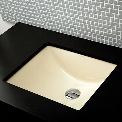 Lacava 5485-002 Spring 5485 Under-Mount Sink Sink Finish: Biscuit
