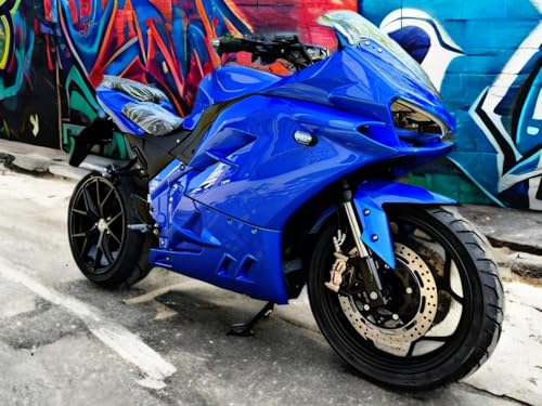 2025 Electric Sport Motorcycle with Automatic Transmission - Electric Power 40hp 72v Li-Ion 150mi Range