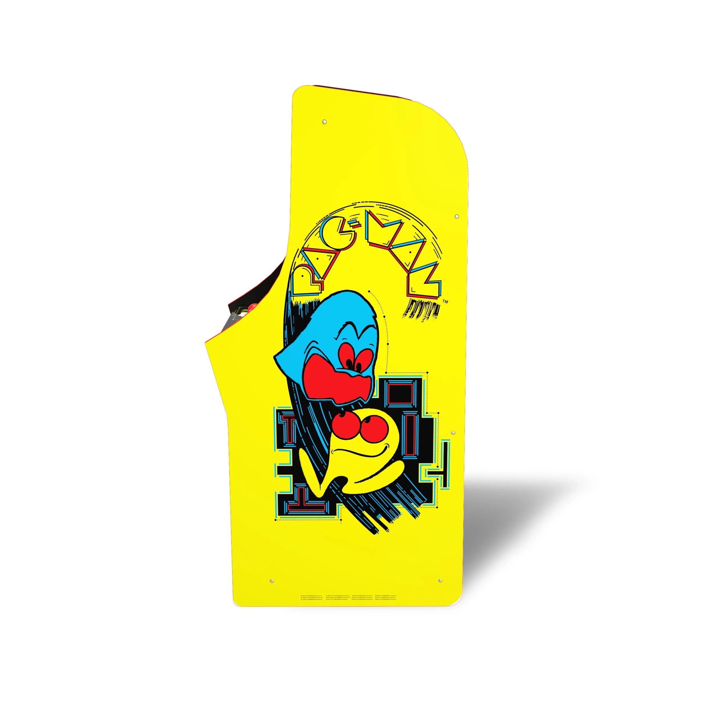 Arcade1Up PAC-MAN Classic Arcade Game, built for your home, 4 feet tall stand-up cabinet, 14 classic games, and 17-inch screen