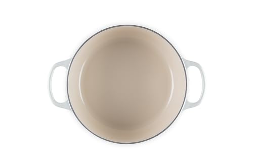 Le Creuset Enameled Cast Iron Signature Round Dutch Oven, 4.5 qt., Meringue