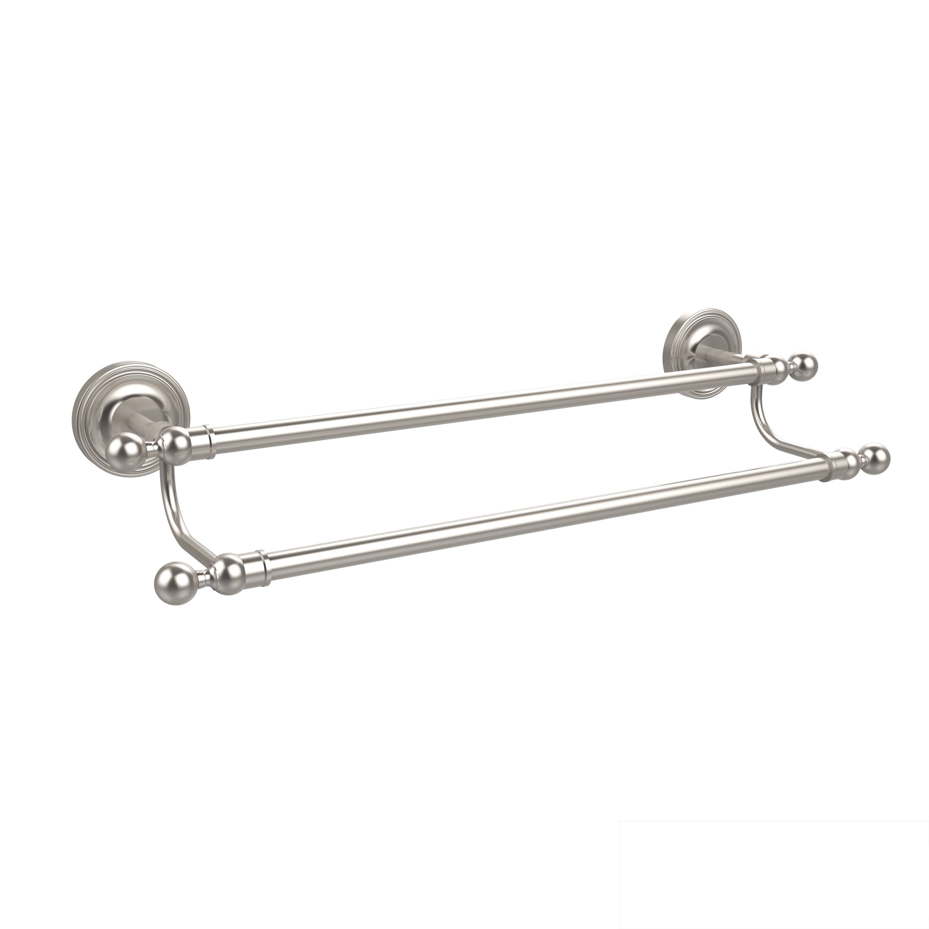 Allied Brass Regal Collection 36 inch Double Towel Bar Satin Chrome
