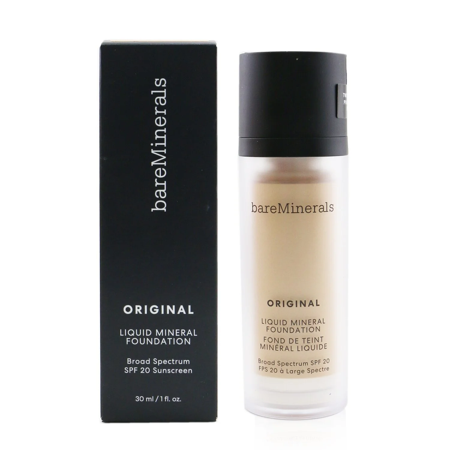 BareMinerals Original Liquid Mineral Foundation SPF 20 - # 15 Neutral Medium (For Medium Neutral Skin With A Peach Hue)(Exp. Date 08/2022)  30ml/1oz