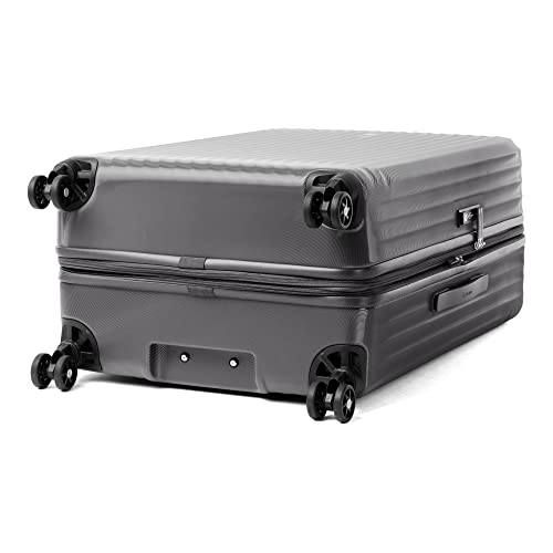 Travelpro Maxlite Air Hardside Expandable Carry on Luggage, 8 Spinner Wheels, Lightweight Hard Shell Polycarbonate Suitcase, Shadow Grey