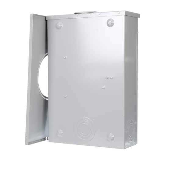 Siemens 40405-025F 200A 5-Jaw Ringless Meter Socket 1 Position Lever Bypass Overhead/Underground Stainless Steel Hasp