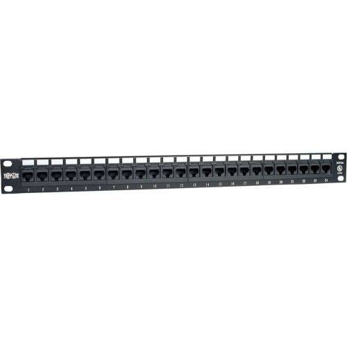 Tripp Lite 24-Port Cat6 Cat5 Patch Panel Rackmount 110 Punch Down RJ45 Ethernet N252-024 - Avayadevconnect