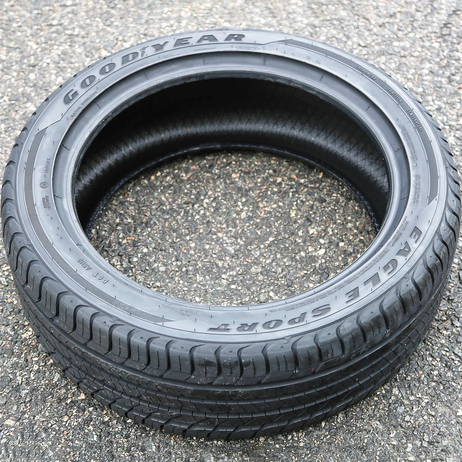 Goodyear Eagle Sport TZ 225/40R18 92Y High Performance Tire Fits: 2014-15 Honda Civic Si, 2013 Toyota Corolla LE
