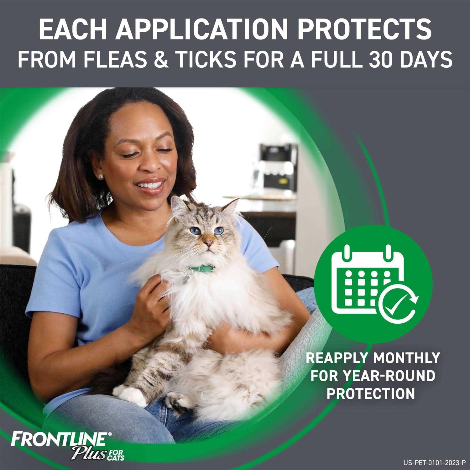 Frontline Plus Flea &amp; Tick for Cats - Pet Supplies online store
