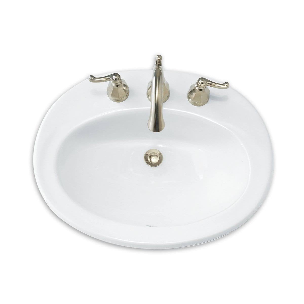 American Standard 0478.803.020 Piazza Countertop Sink - White