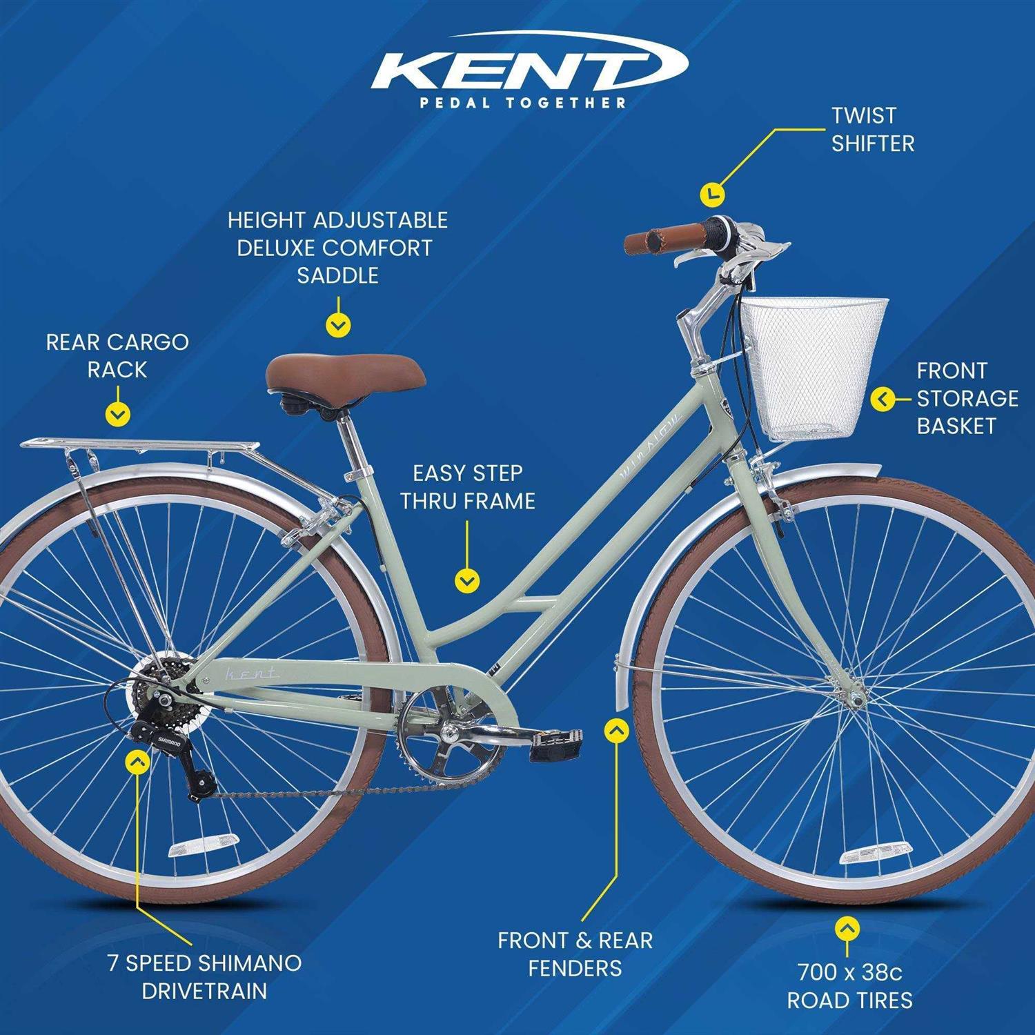 Kent Winslow 700c/28 Adult Hybrid Bike - Sports Supplies Online Store