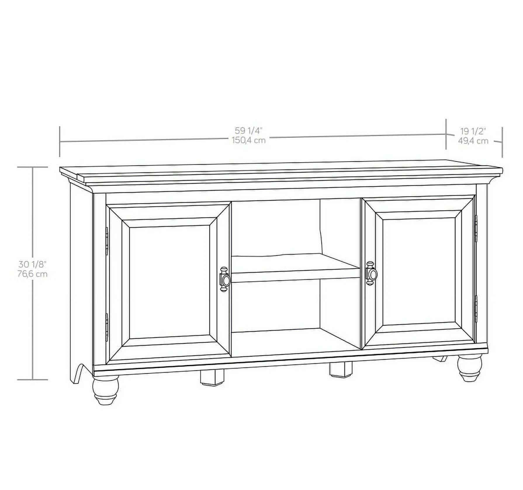 Better Homes & Gardens Crossmill TV Stand for TVs up to 65", Weathered Finish