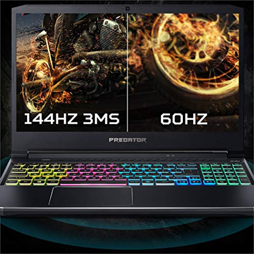 Acer Predator Helios 300 Gaming Laptop, Intel i7-10750H, NVIDIA GeForce RTX 2060 6GB, 15.6" Full HD 144Hz 3ms IPS Display, 16GB Dual-Channel DDR4