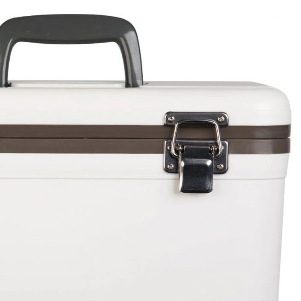 ENGEL 13 Quart 18 Can Leak Proof Odor Resistant Insulated Cooler Drybox, Seafoam