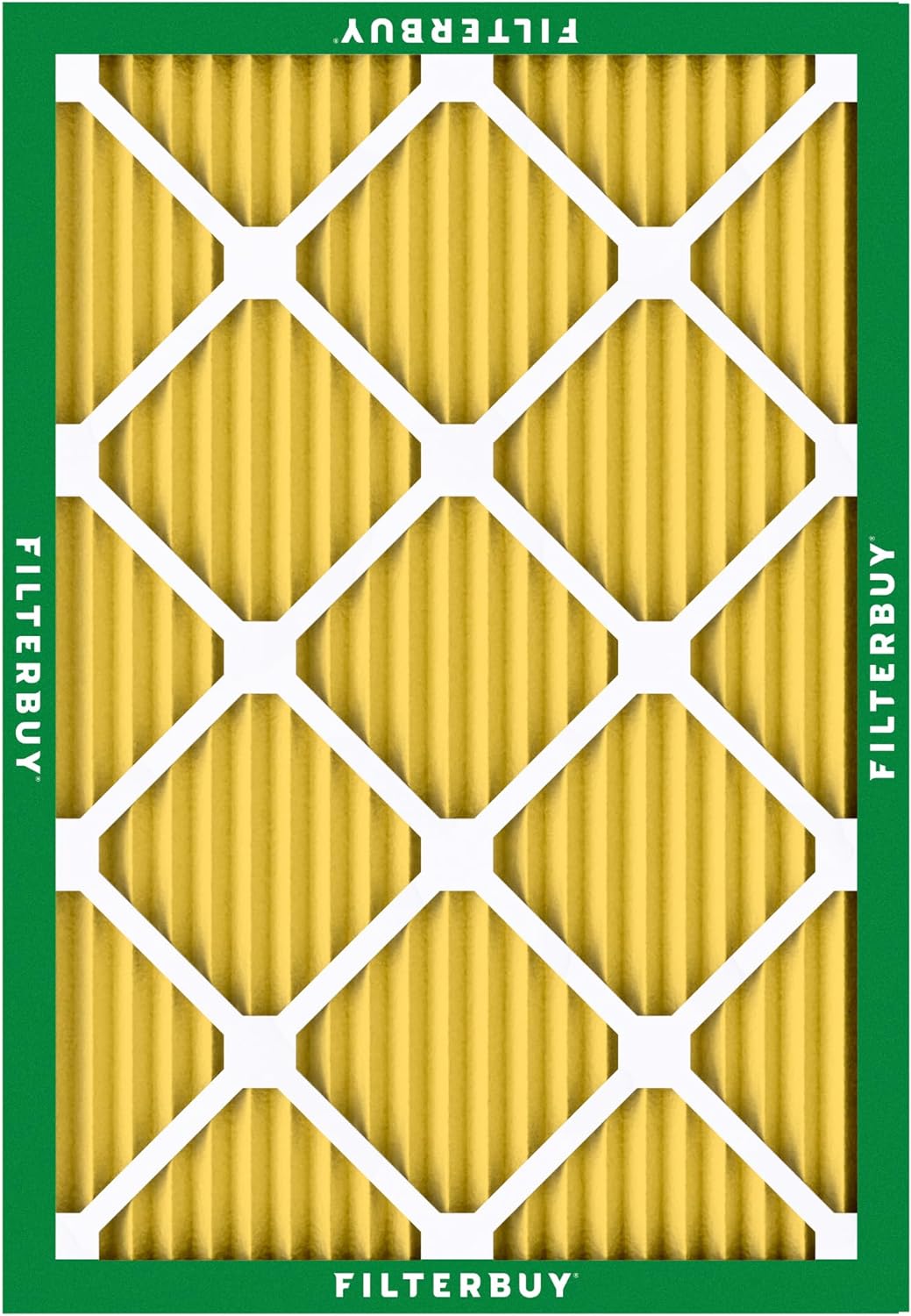 Filterbuy 30x36x2 Air Filter MERV 11 Allergen Defense (3-Pack)