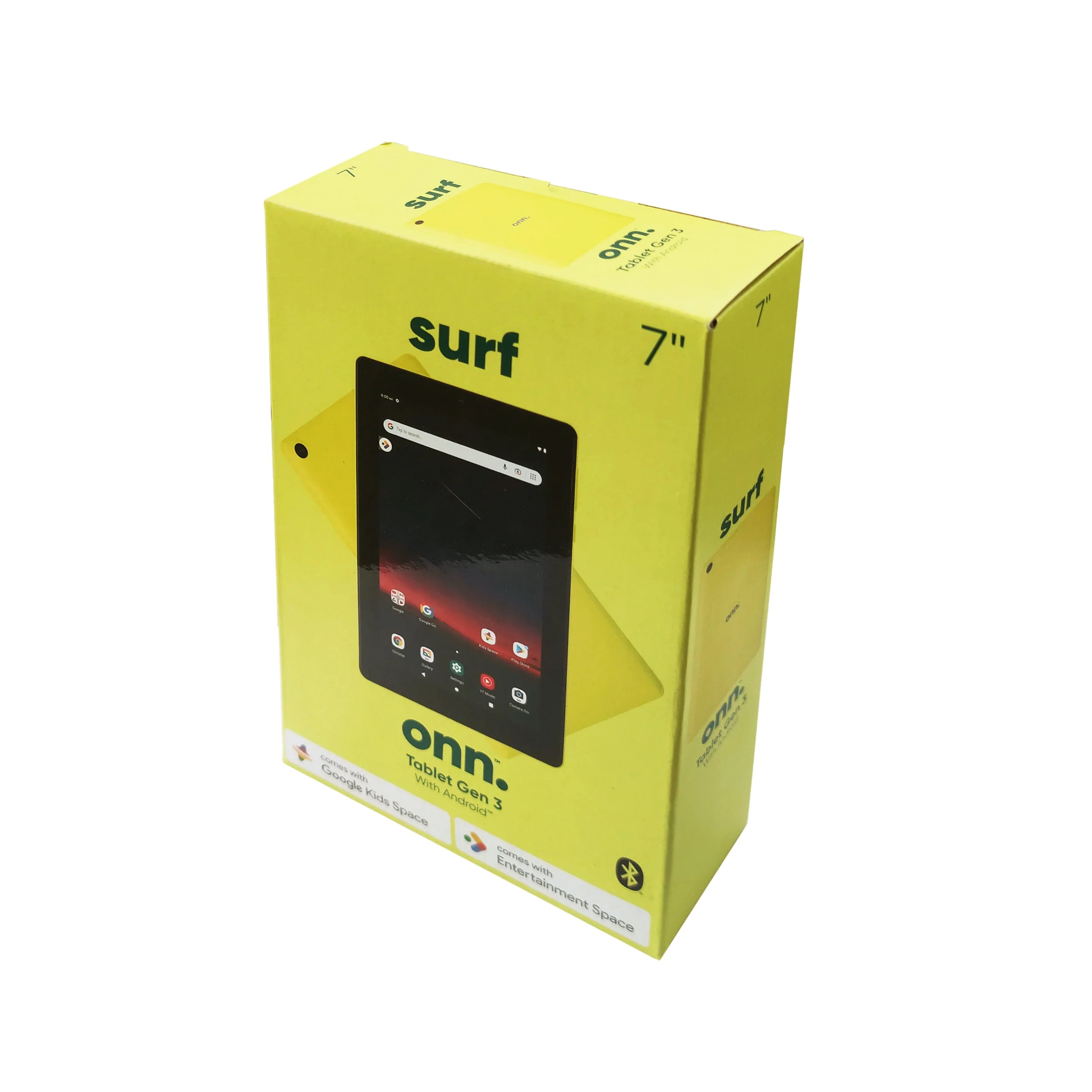onn. 7 Tablet, 32GB (2022 Model) , 2.0 GHz Quad-Core Processor, Charcoal