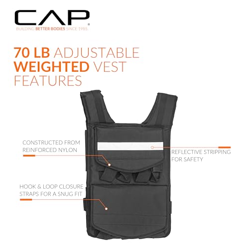 CAP Barbell Adjustable Weighted Vest | Various Sizes