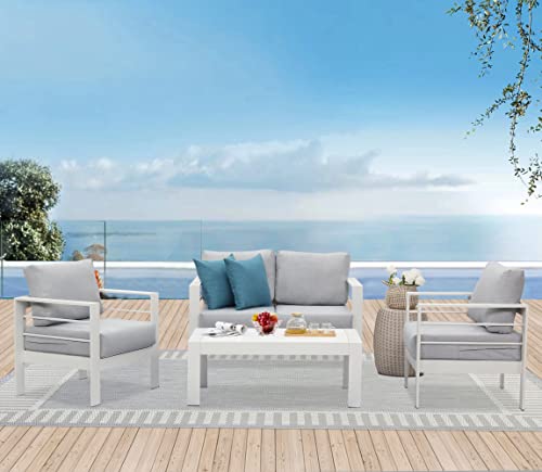 Solaste Aluminum Patio Furniture Set