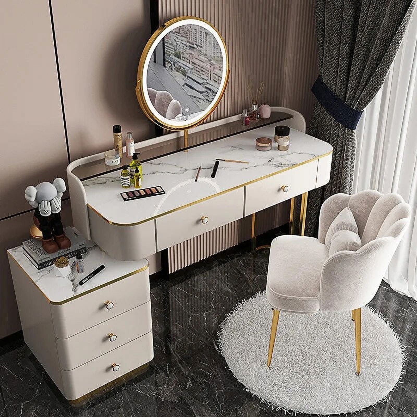 Multifunctional Storage Cabinet Bedroom Dressing Table Furniture Bedroom Dressers Dressers Tocador Maquillaje Home Furniture