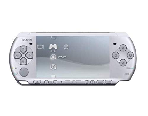 Sony PSP Slim and Lite 3000 Series Handheld Gaming Console with 2 Batteries and Memory Card (Marine Blue) (Renewed)