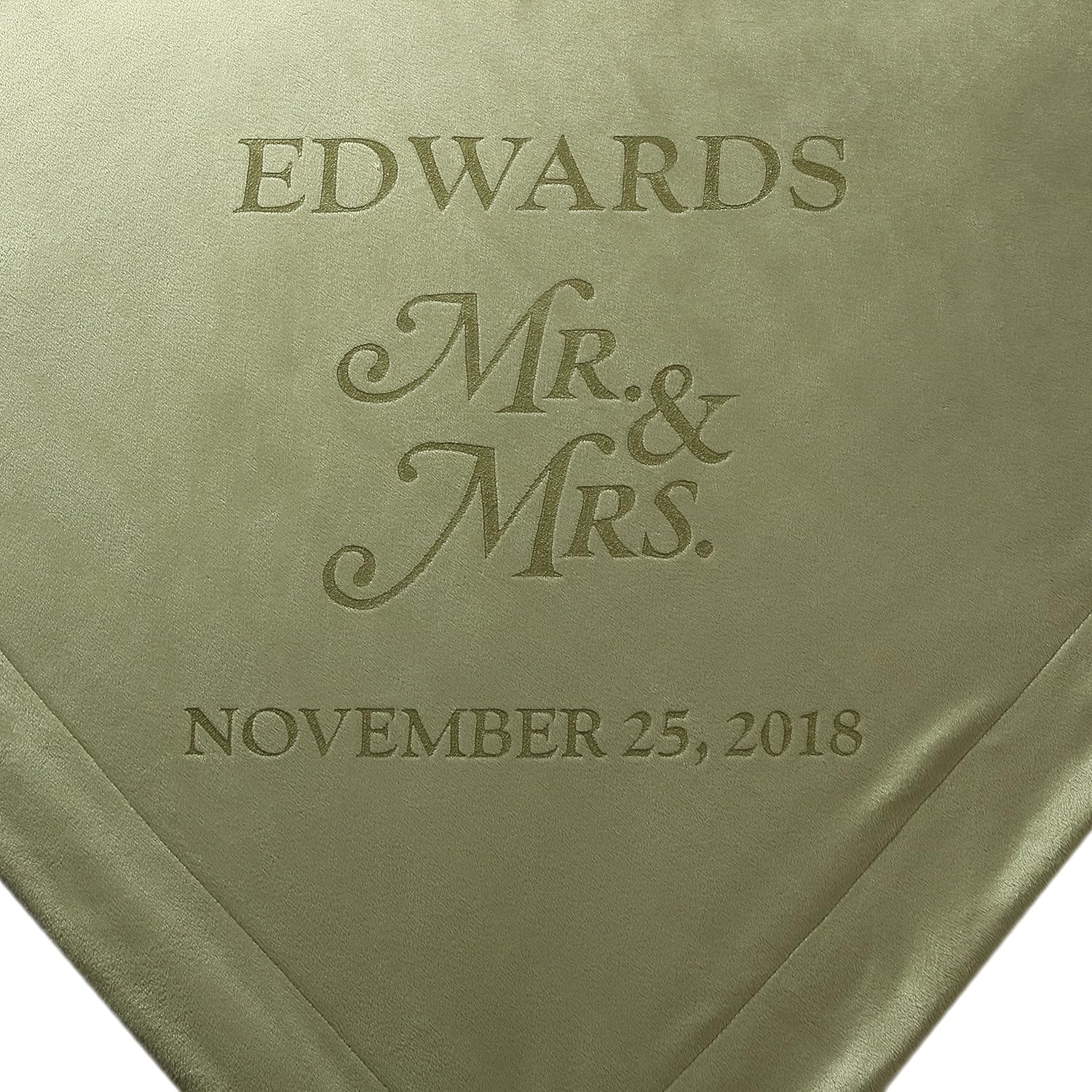 Custom Catch Personalized Unique Wedding Couple Gifts - Anniversary, Engagement Gift Blanket (Hearts)