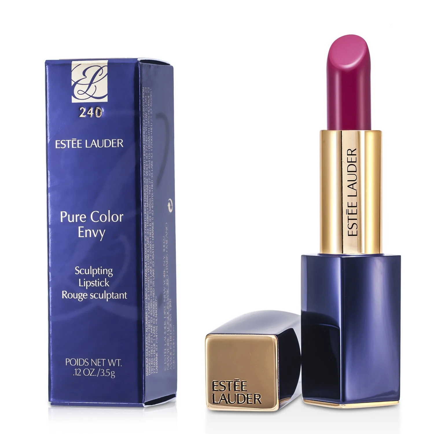 Estee Lauder Pure Color Envy Sculpting Lipstick - # 420 Rebellious Rose  3.5g/0.12oz