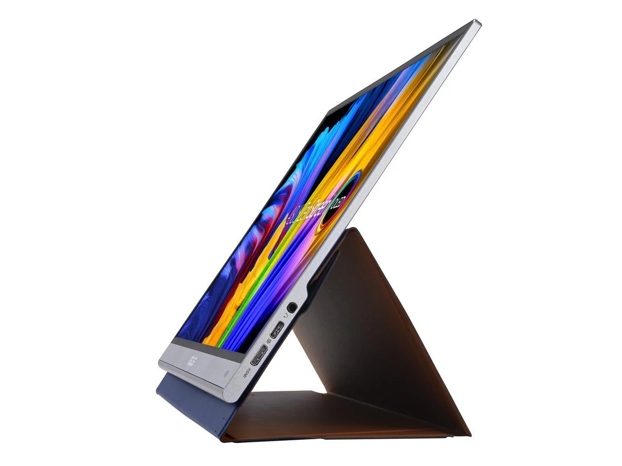 ASUS ZenScreen OLED MQ16AH Portable Monitor - 15.6-inch FHD (1920 x 1080), OLED, 100% DCI-P3, 1 ms Response Time, Delta E < 2, HDR-10, USB Type-C