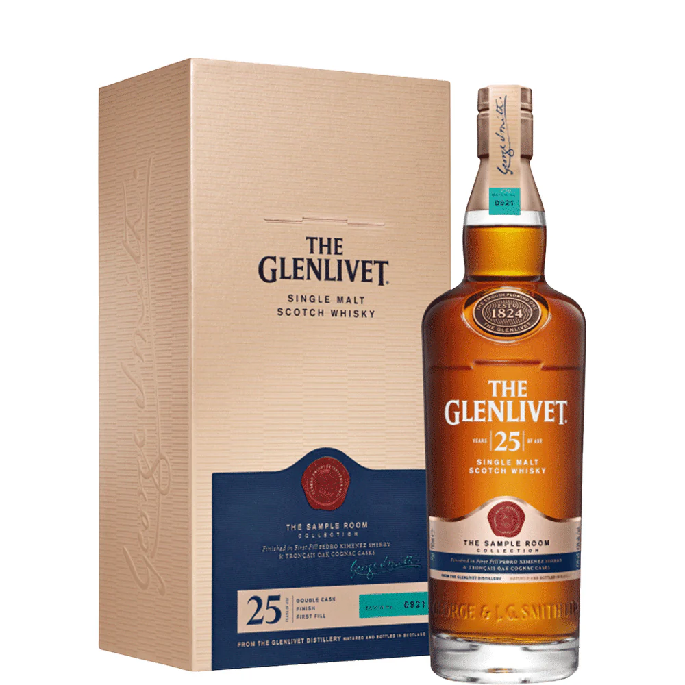 The Glenlivet 25 Year Old Single Malt Scotch Whisky - Nestor Liquor