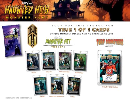 2024 Wild Card Haunted Hits Hobby Football Trading Card Box